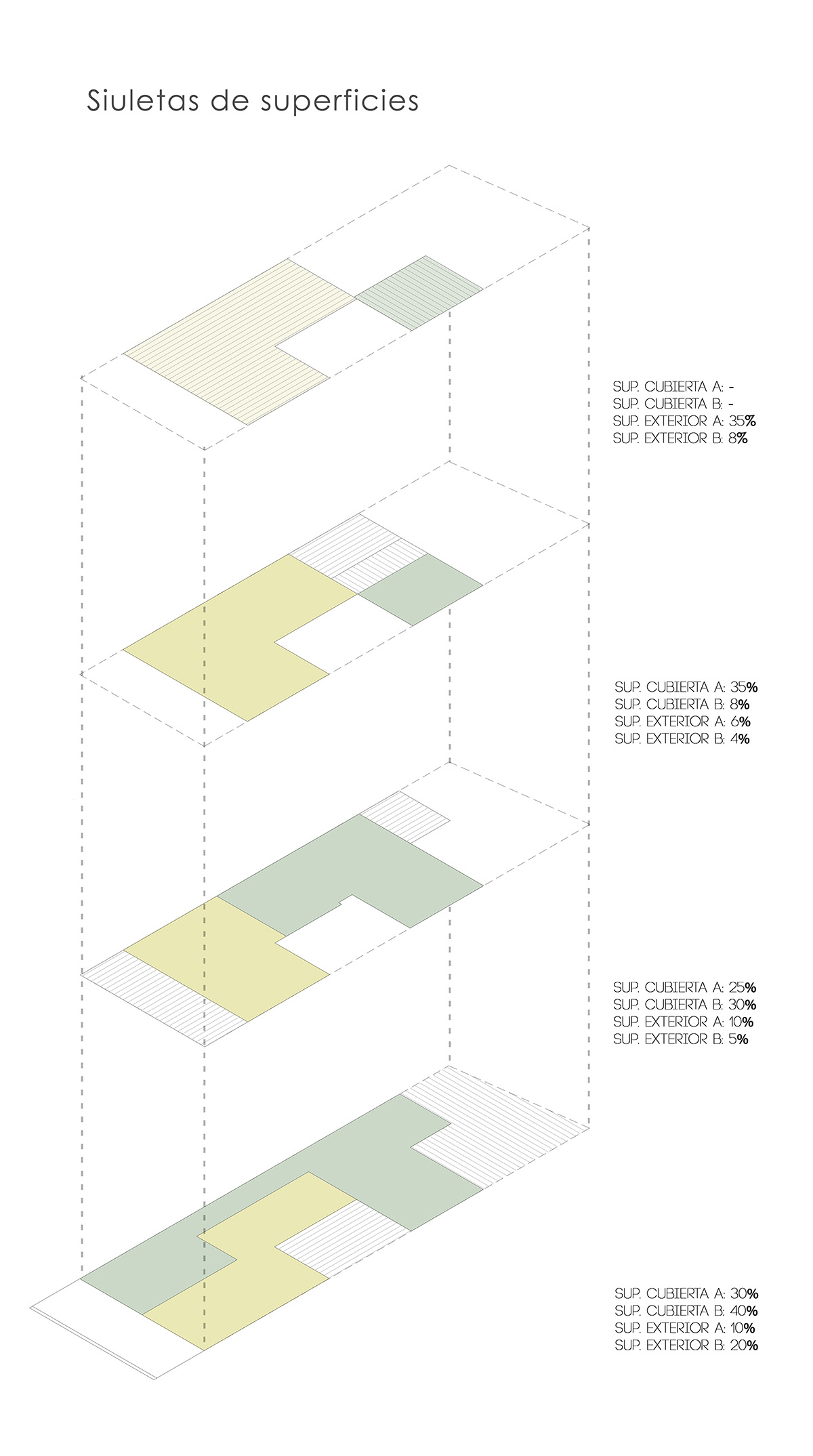 Two Houses Conde represented with various connections in its context designed by HM Architects