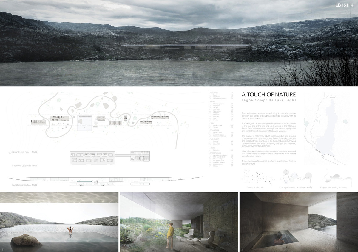 ArkxSite announced Site Lake Baths Competition Winners
