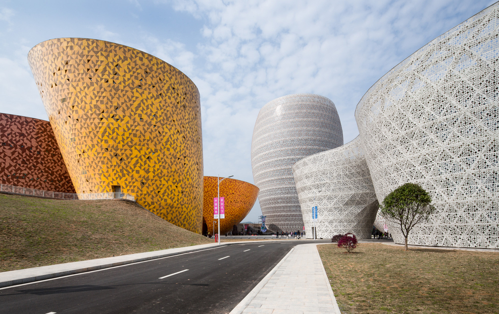 Liling World Ceramic Art City in China designed by Archea Associati