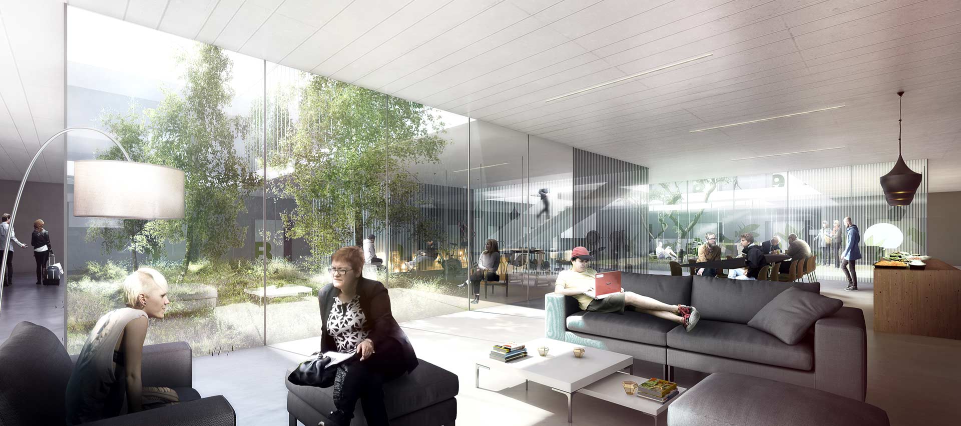Henning Larsen Architects wins competition of New Mental Health Building at Bispebjerg Hospital