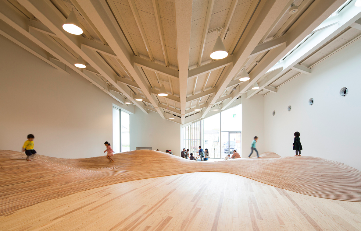 Towada City Plaza revealed by Kengo Kuma