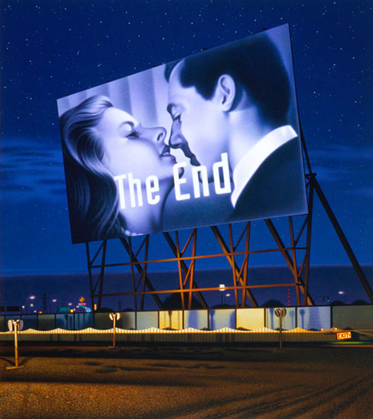 Andrew Valko creates artistic paintings of Hollywood stars as a realistic movie