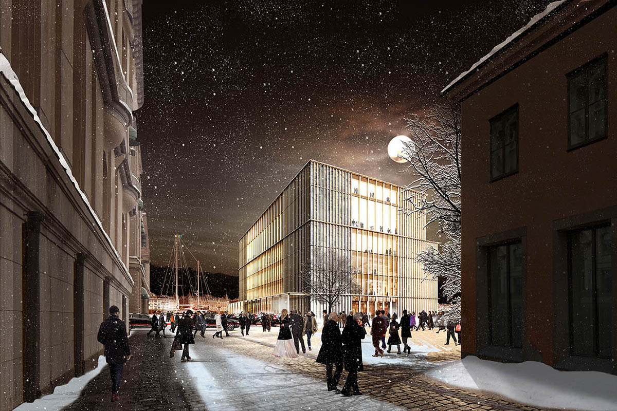 David Chipperfield unveils modified version of Nobel Center