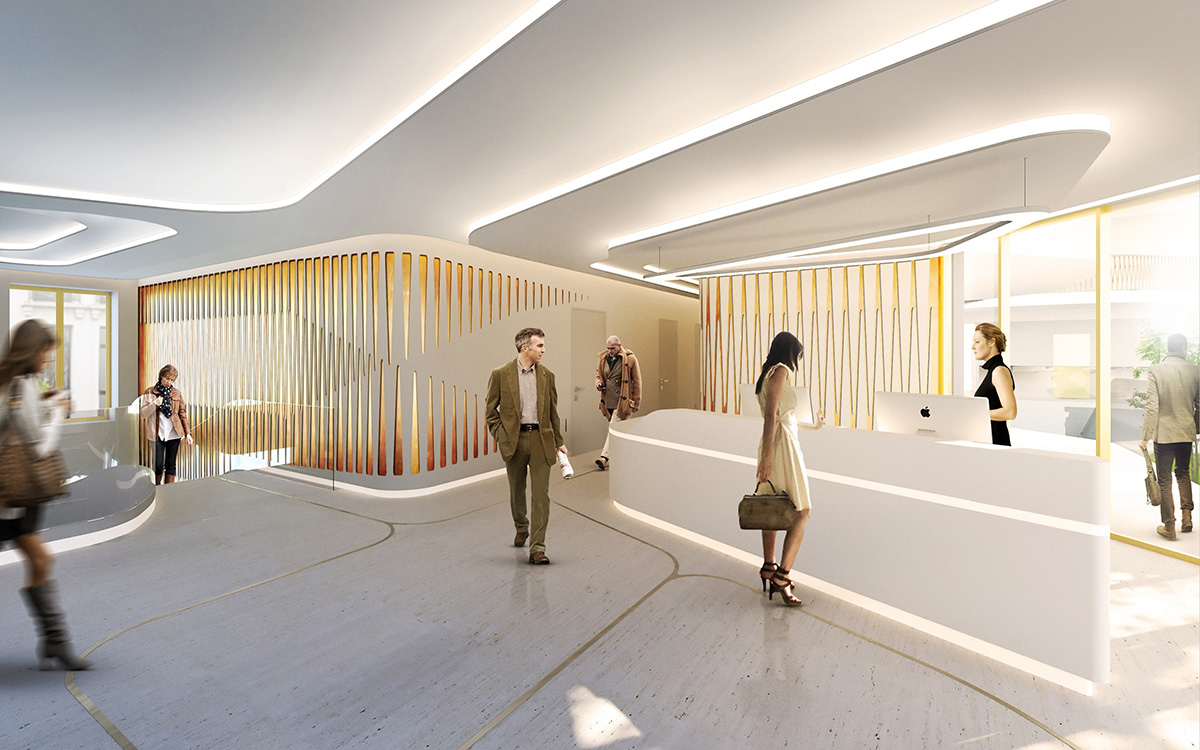 UNStudio plays with facade rhythm of Le Toison D&rsquo;or Rising in Belgium