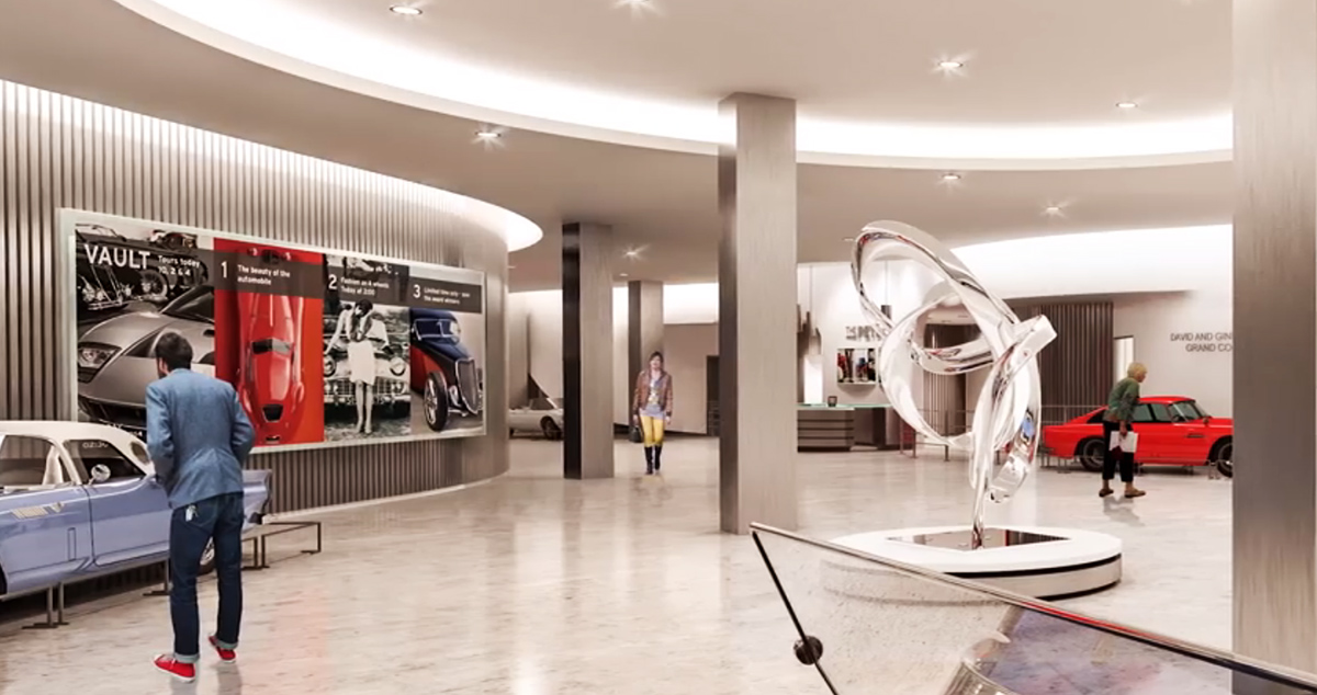 Kohn Pederson Fox’s The Petersen Automotive Museum will re-open in December of 2015