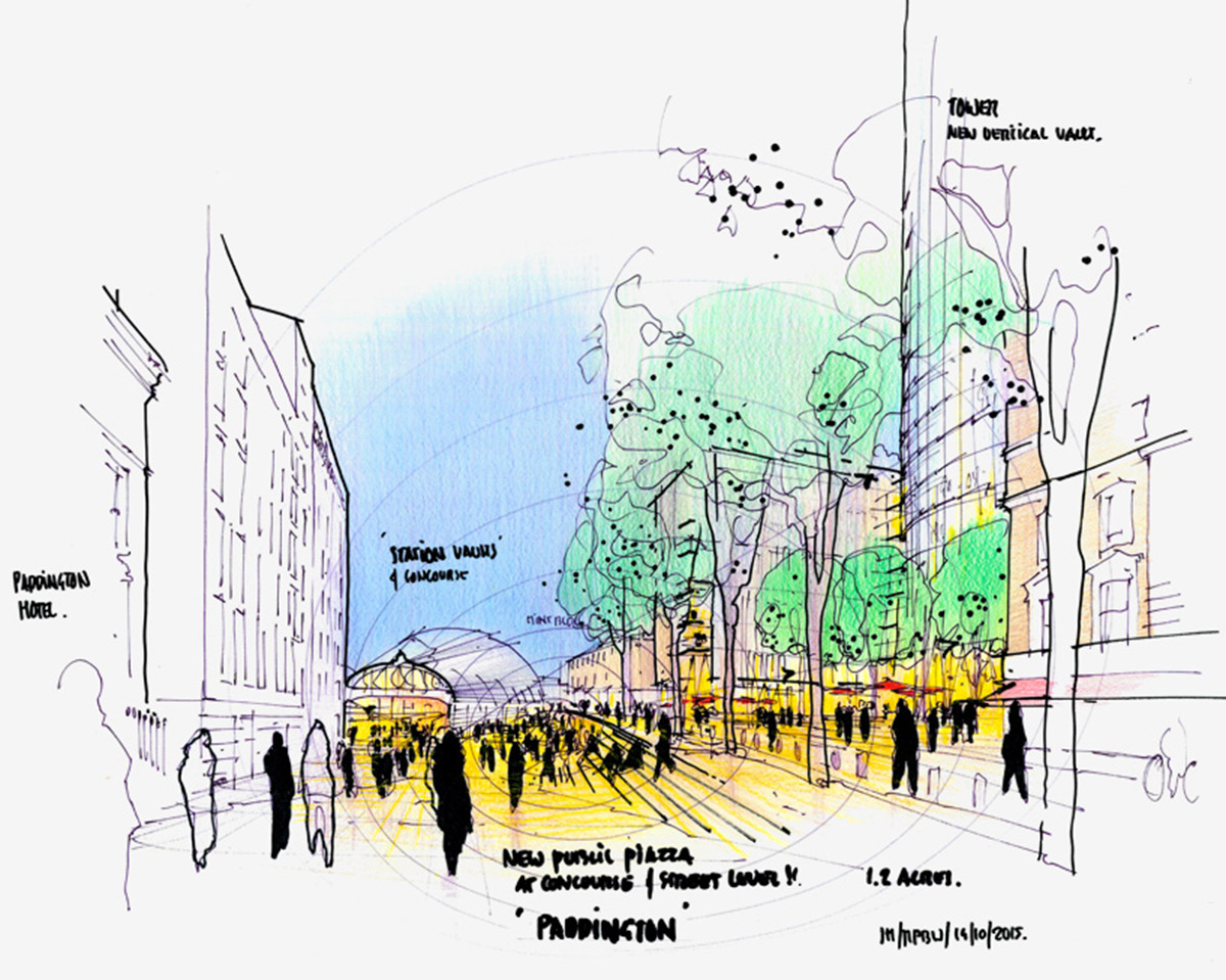 Renzo Piano proposes a new elegant-cylindirical skyscraper for London