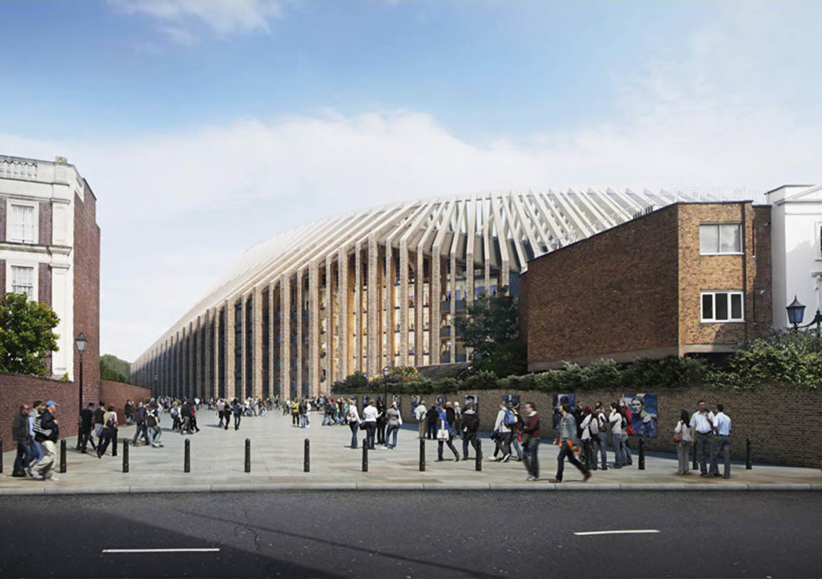 Herzog & de Meuron releases updated images of New Chelsea Stadium in London