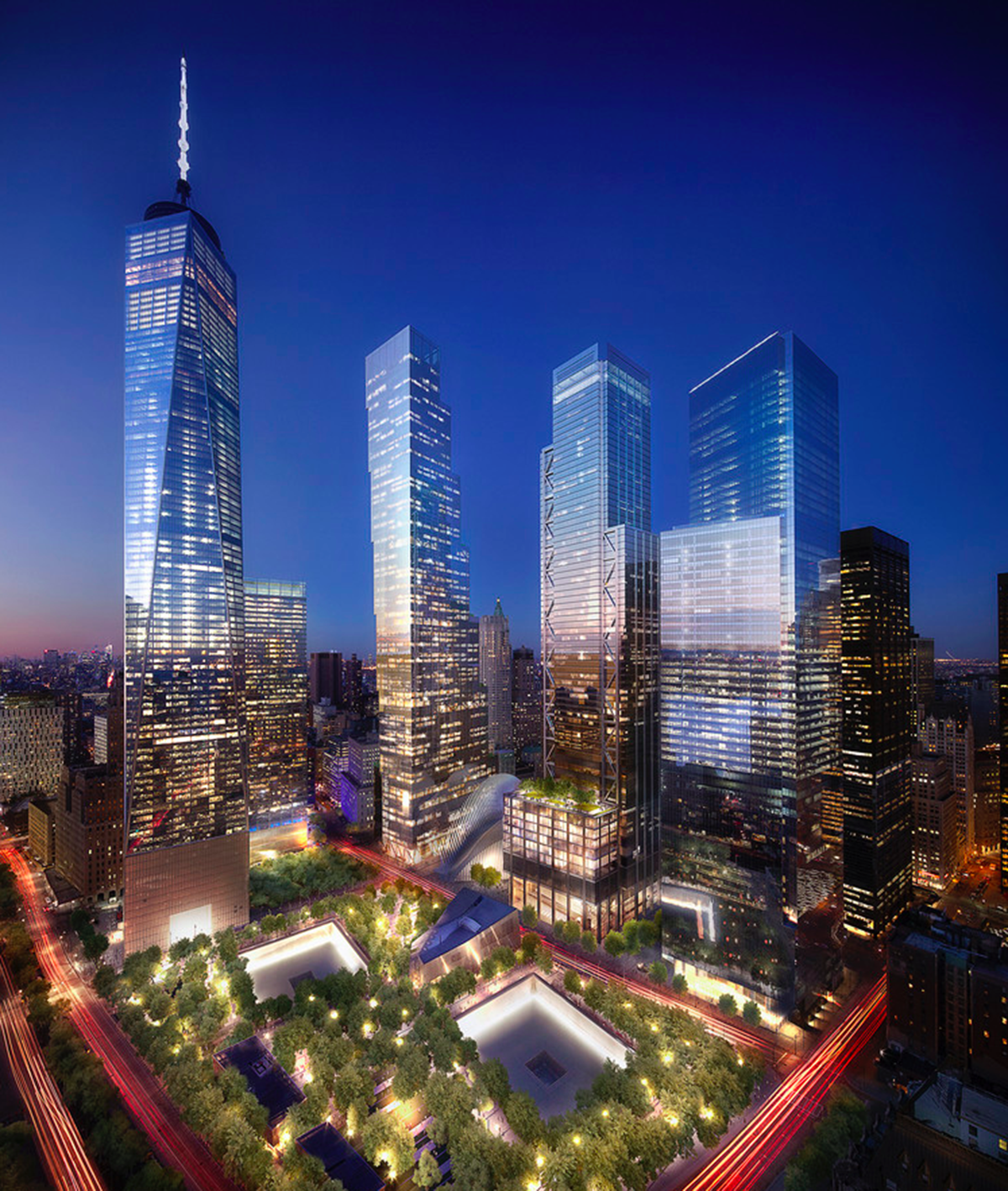 BIG’s superstructure 2 World Trade Center will rise to the skyline