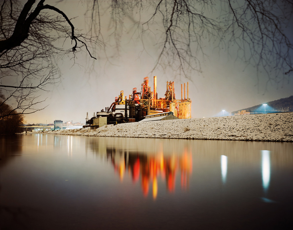 The dystopian nightscapes of factories from around the World