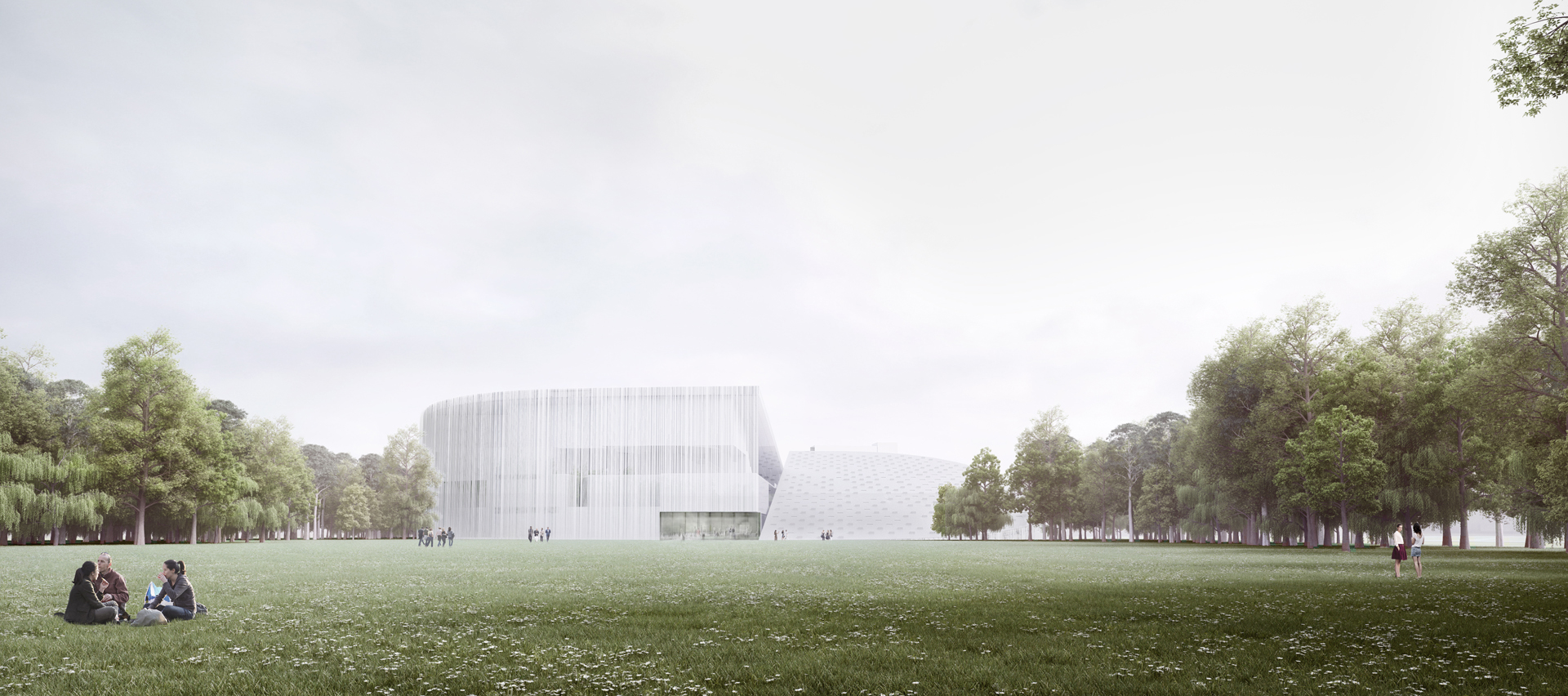 Henning Larsen Architects revealed its proposal for The New National Gallery&Ludwig Museum