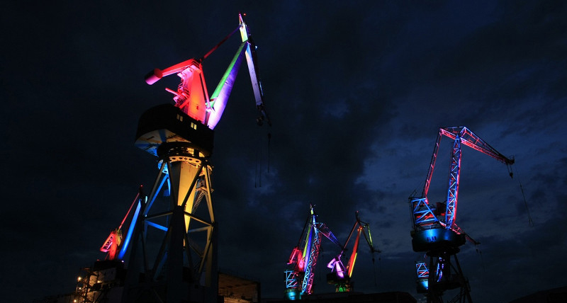 Dancing Cranes is a real work of art in Istria