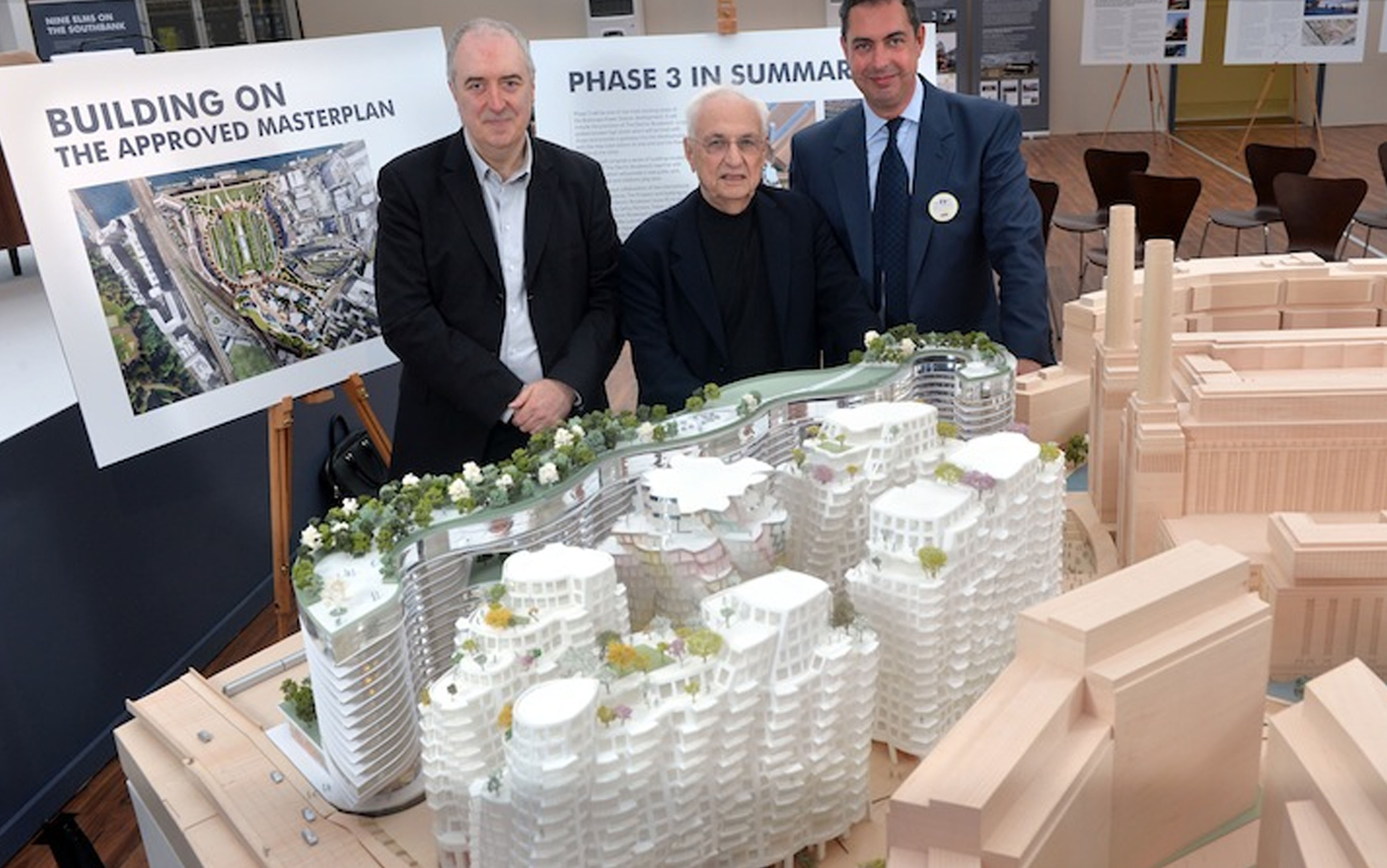 Frank Gehry and Foster & Partners Unveil Designs for Battersea Power ...