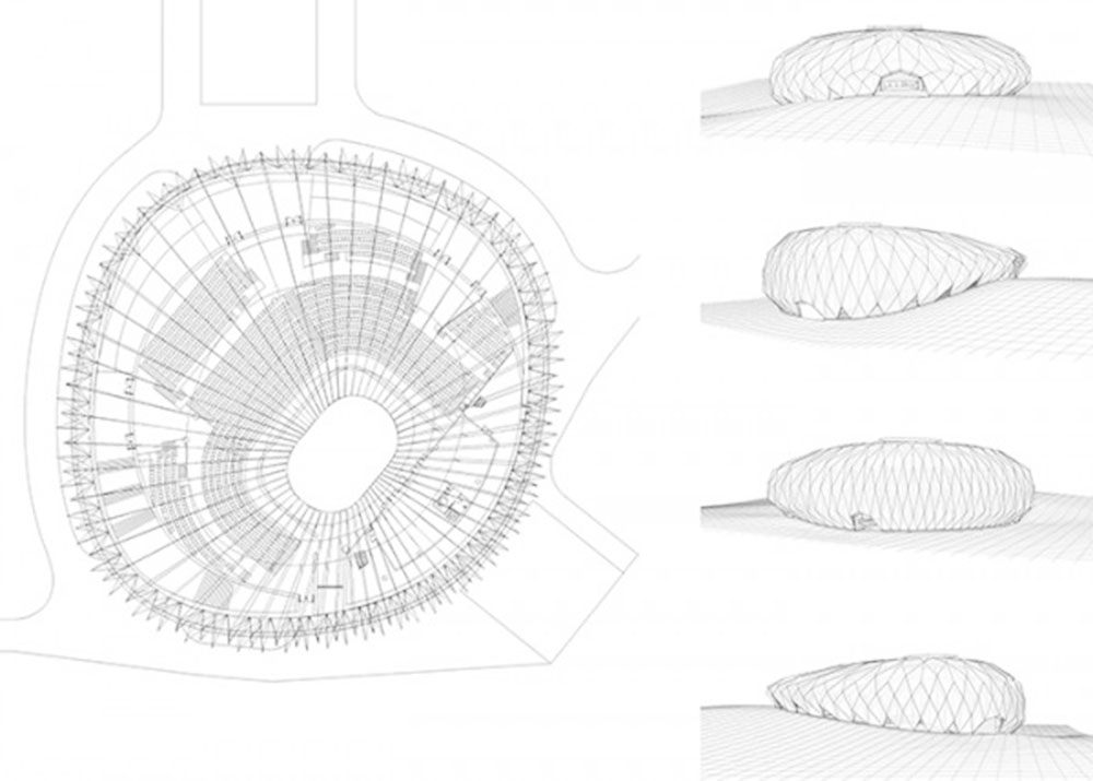 Zoo pavilion designed with parametric design tools by studio reMIX is now under construction