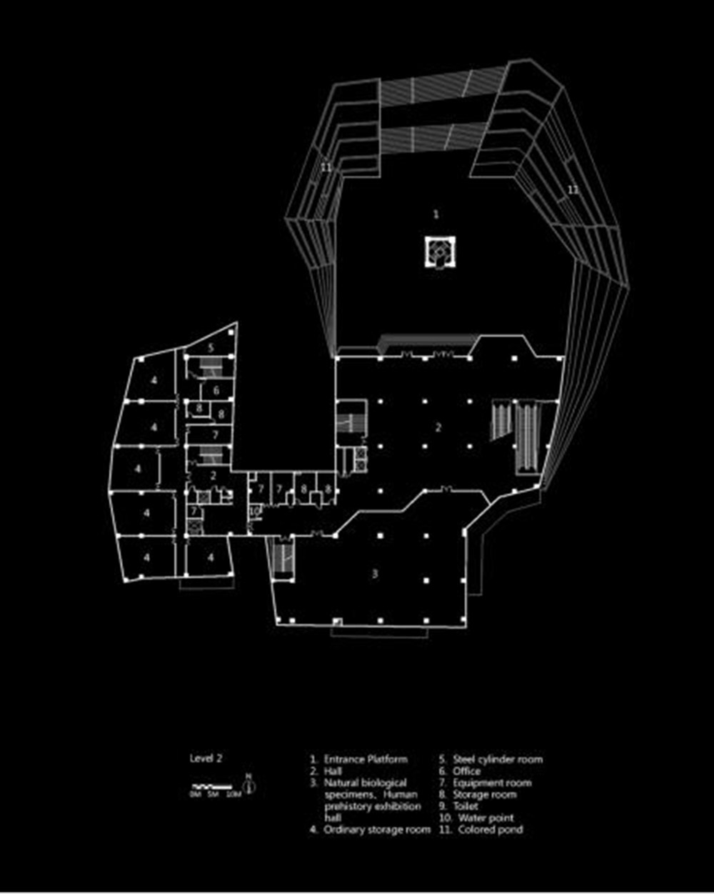 Qujing Museum challenges to the sense of gravity with its massive-mountainy view