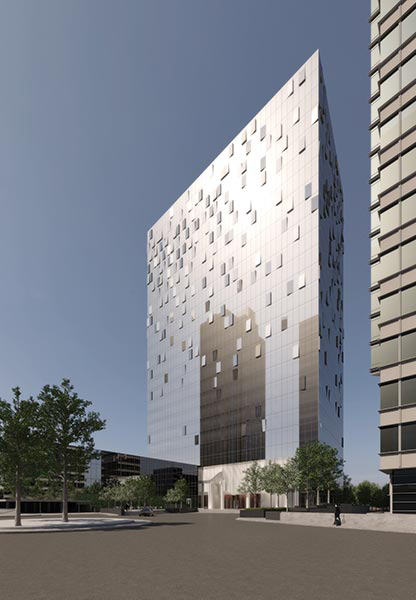 Cool Architecture:Three Alliance Center designed by Tishman Speyer