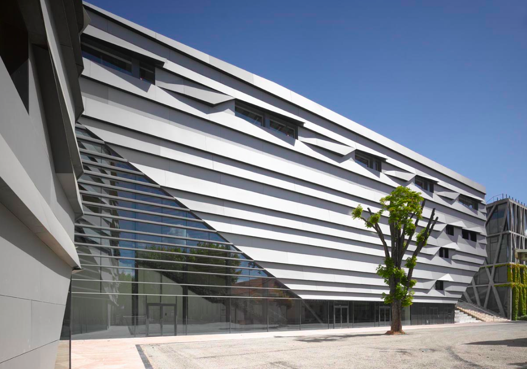 Kengo Kuma and Associates revealed new visuals of Aix en Provence Conservatory of Music in France