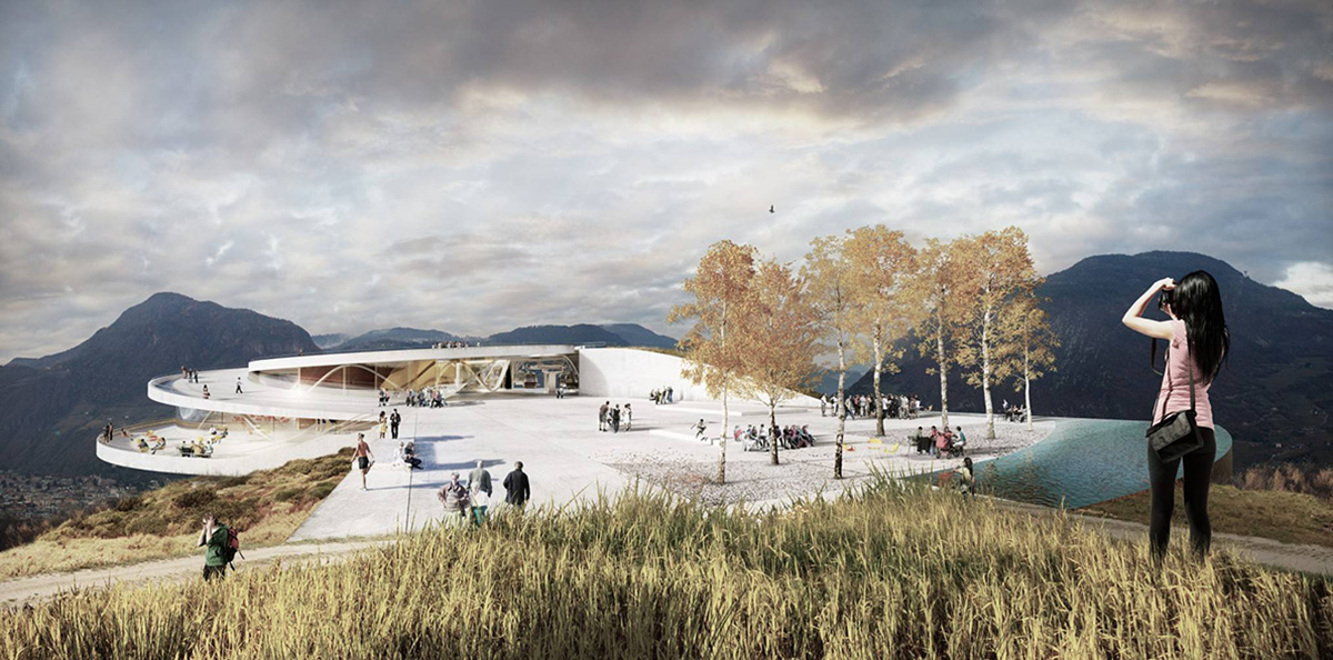 Snøhetta wins Bolzano Cable Car competition in Italy