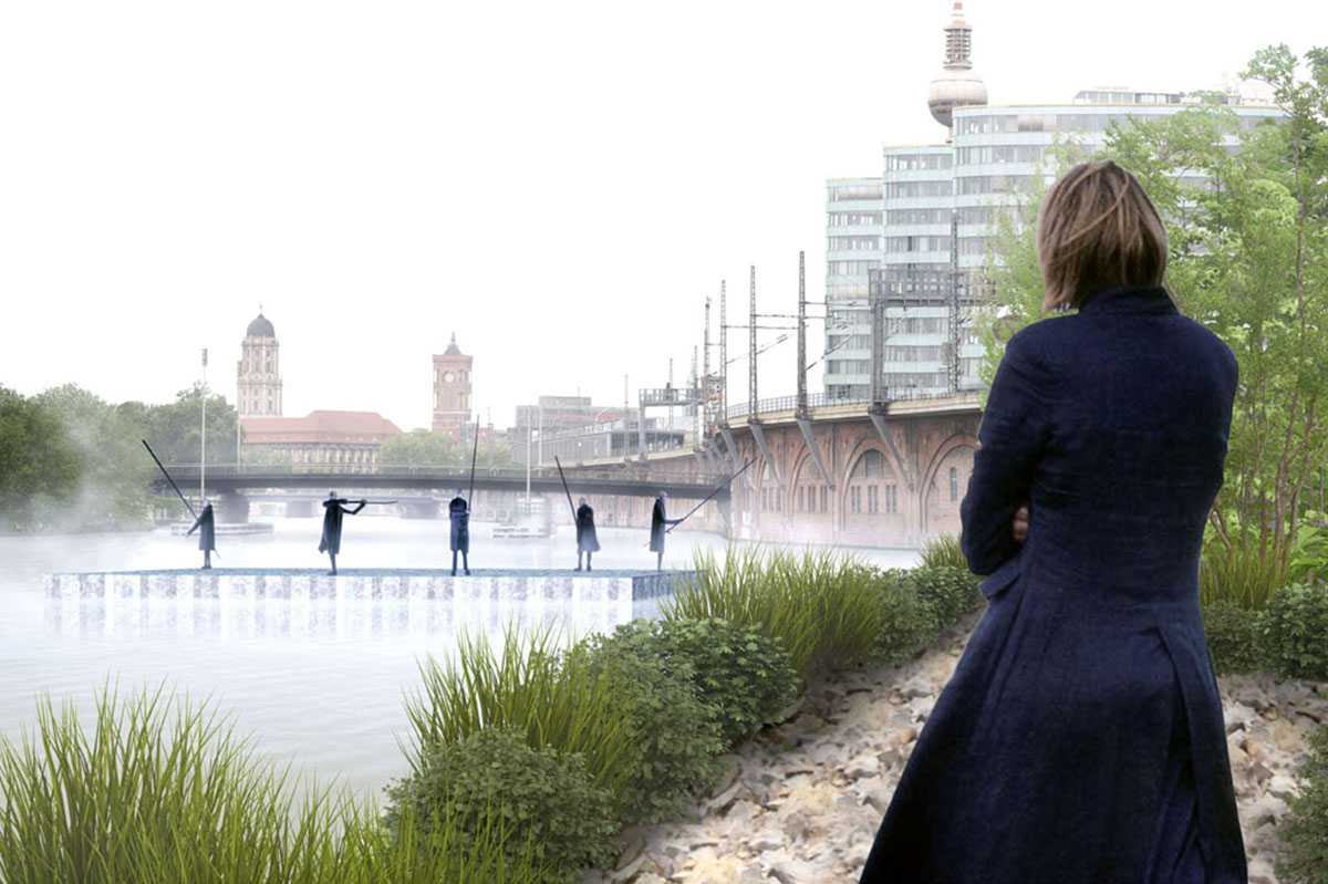BOARD’s design for a floating theatre will be exhibited in Berlin and Prague
