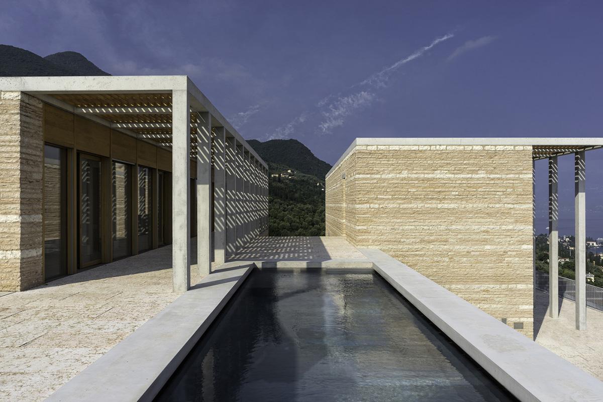 David Chipperfield Architects completed Villa Eden in the west bank of Lake Garda