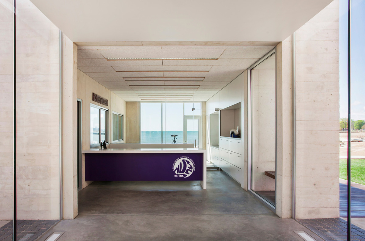 Woodhouse Tinucci Architects completed Northwestern University Sailing Center