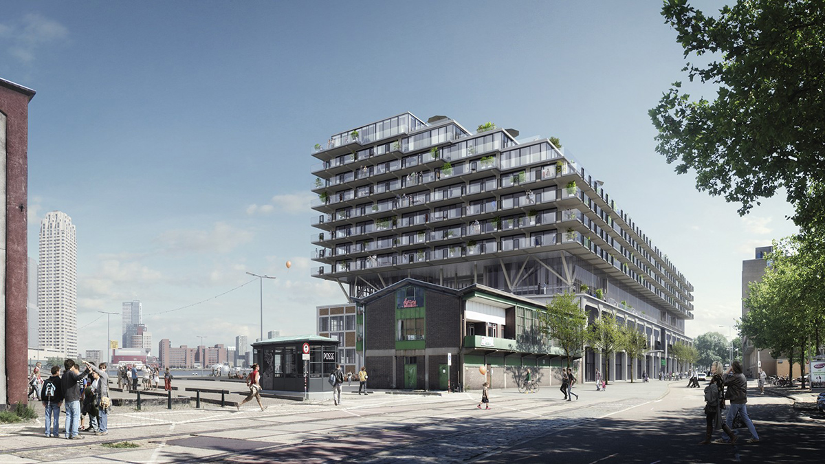 Mei Architects and planners redesigns The Fenix I Warehouses in Rotterdam