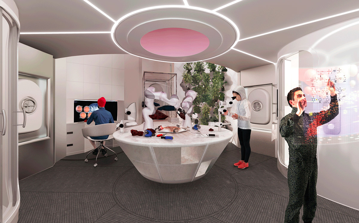 Foster+Partners proposes a modular habitat in Mars for 3D Printed Habitat Challenge