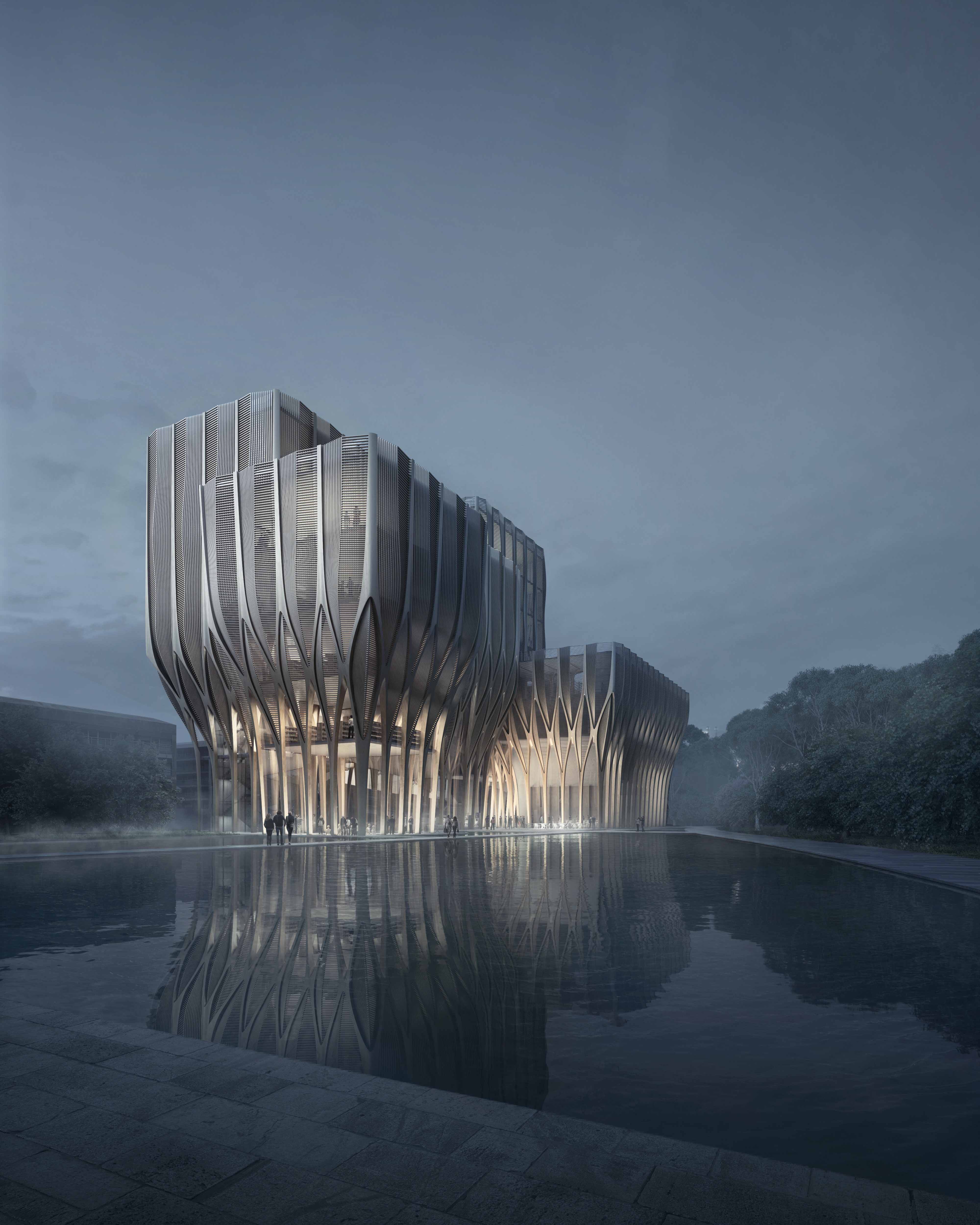 A Pioneering New Institute And Genocide Memorial in Cambodia Designed by ZHA