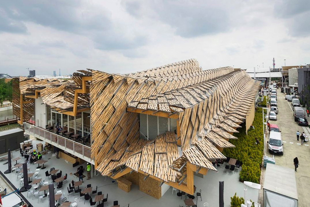 China Pavilion is “The Land of Hope” also turns into a structural show at Expo Milano 2015
