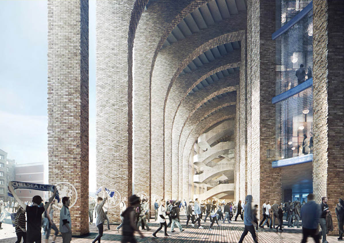 Herzog & de Meuron Release Updated Images of the New Chelsea FC Stadium in  London