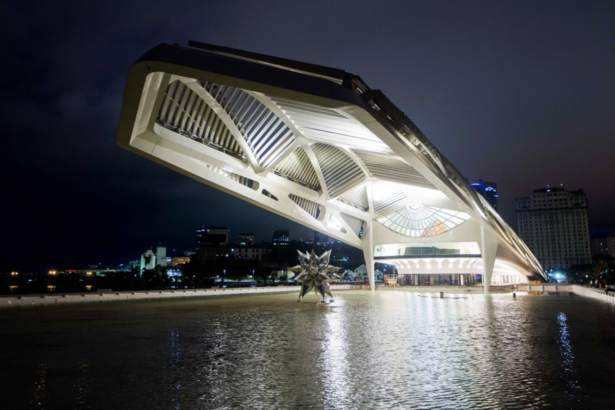 Santiago Calatrava’s Museum of Tomorrow opened in Rio de Janeiro