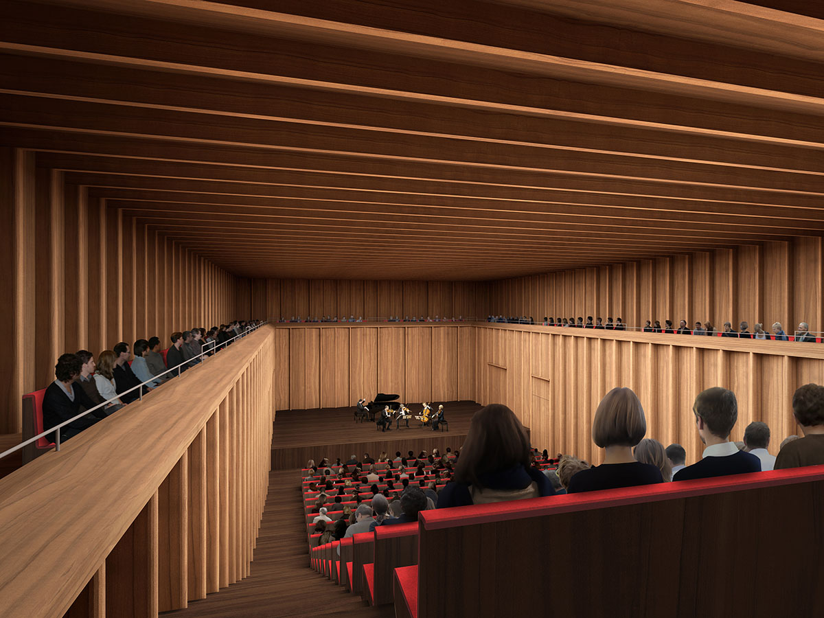 David Chipperfield Architects reveals the design of Carmen W&uuml;rth Forum in Germany