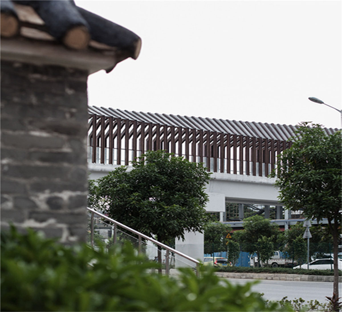 ADARC Associates completed Foshan New City Village Walkway
