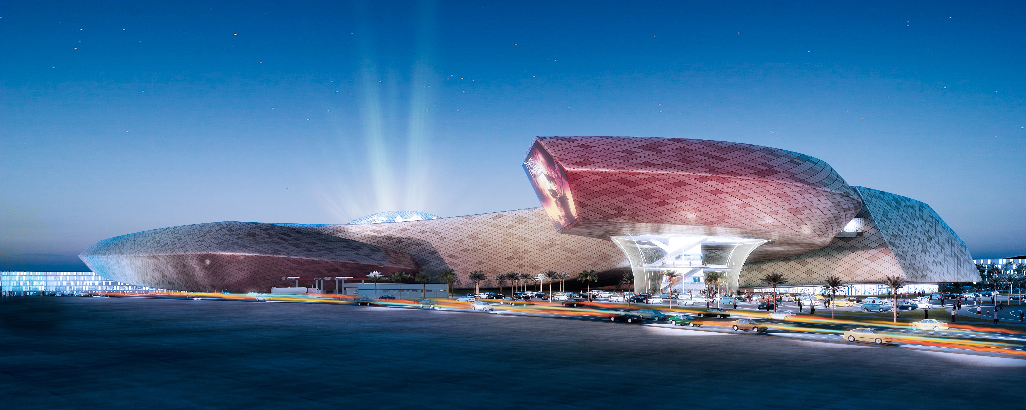 DSO-Plex spaceship designed by S&ouml;hne & Partner Architekten