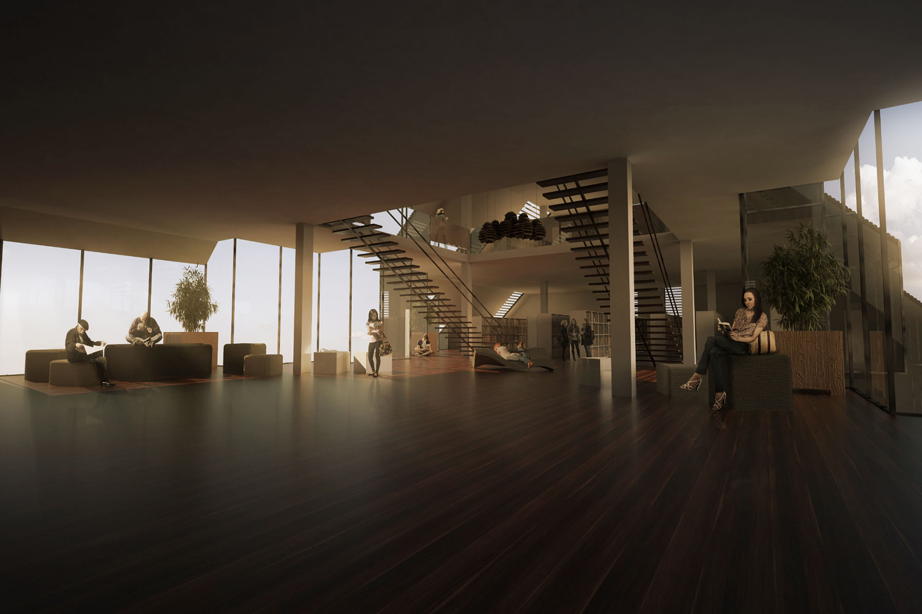 Copenhagen Book House will change the city silhouette in the coastline