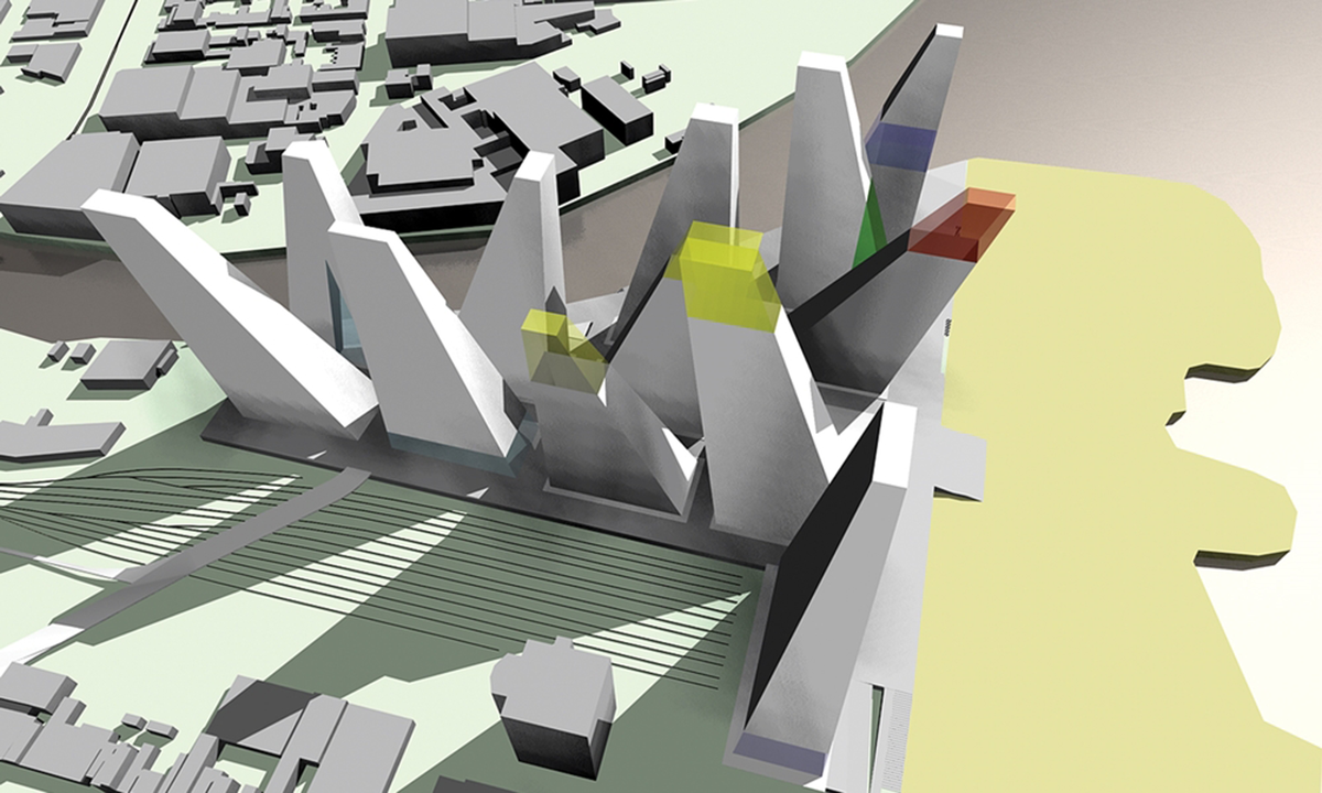 Queens Towers shows a different settling for New York City designed by Leeser Architects