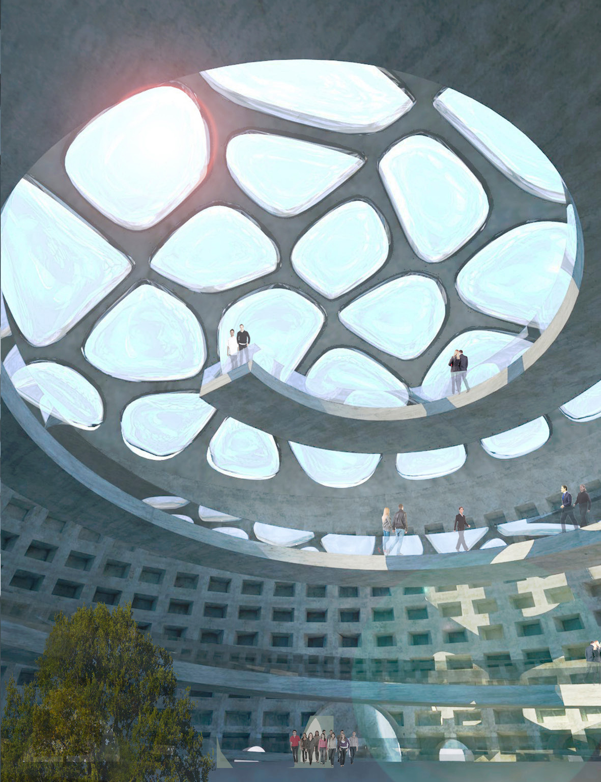 DSC Group’s entry for the Kazakhstan National Pantheon Competition (Astana) revealed