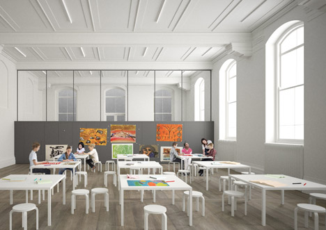 David Chipperfield revealed the redevelopment plans for the Royal Academy of Arts