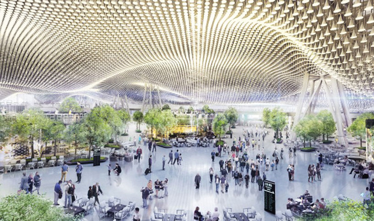 RSHP wins competition for T3 at Taiwan Taoyuan International Airport