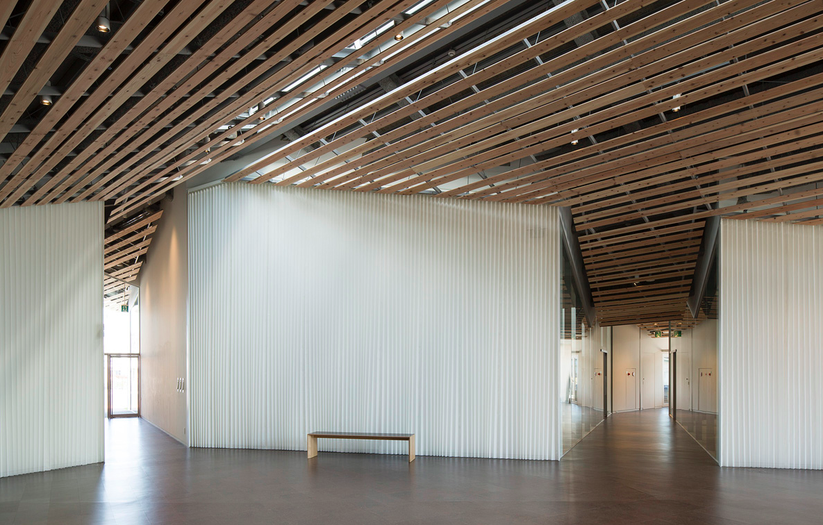 Towada City Plaza revealed by Kengo Kuma