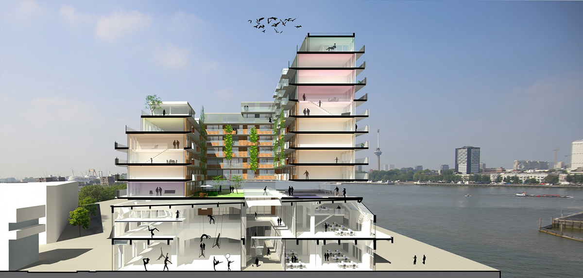 Mei Architects and planners redesigns The Fenix I Warehouses in Rotterdam