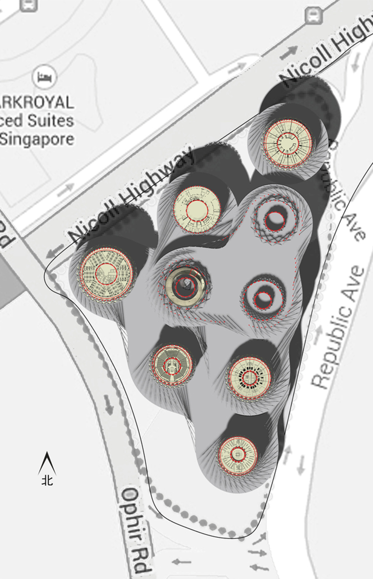 A New Bamboo Skyscraper designed by CRG Architects focused on material use