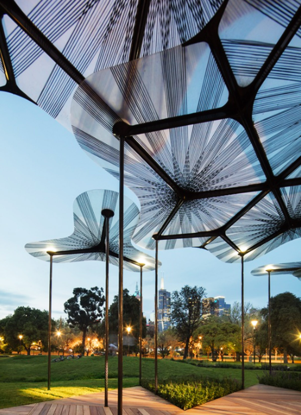 MPavilion 2015 Reveals Forest Canopy Design by Amanda Levete