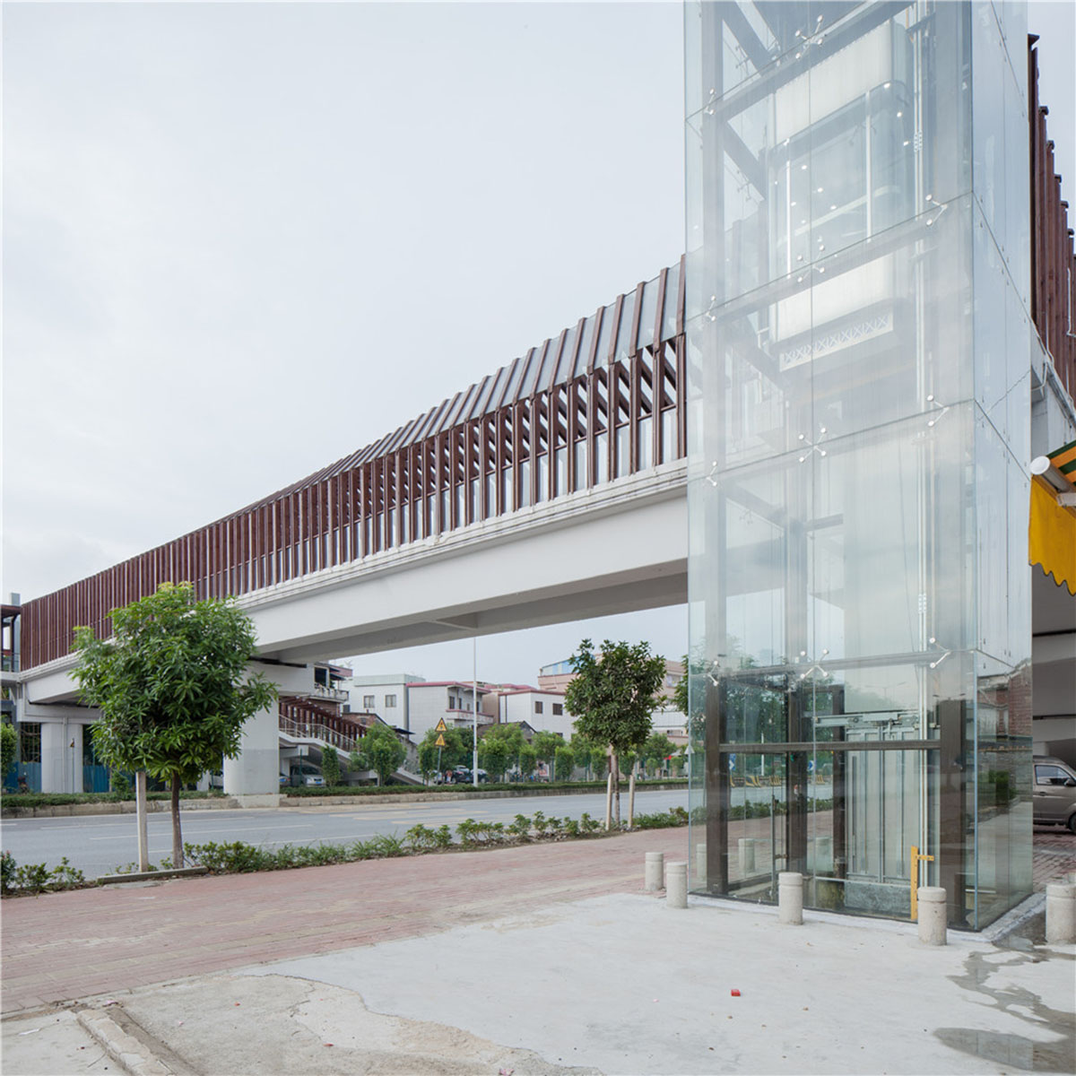 ADARC Associates completed Foshan New City Village Walkway Bridge in China