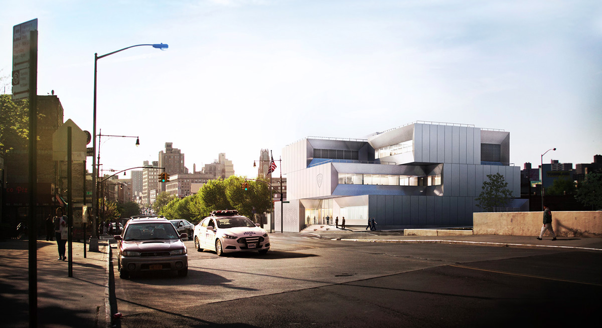 BIG designs the new police station in Bronx, USA