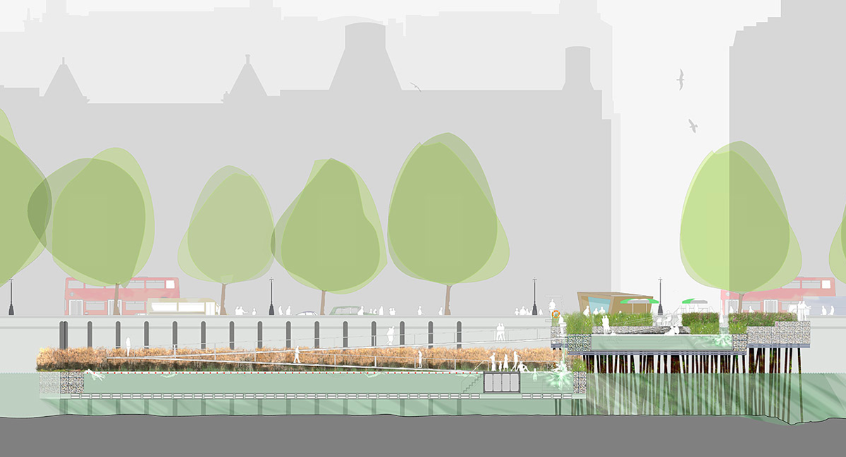 The Thames swimming pool has broken a record on Kickstarter wits its £131.000 cowdfunding