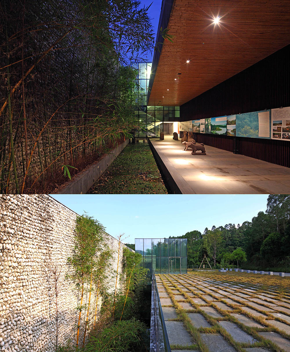 Luofu Shan Shui Museum shows the best use of materiality in its outer skin
