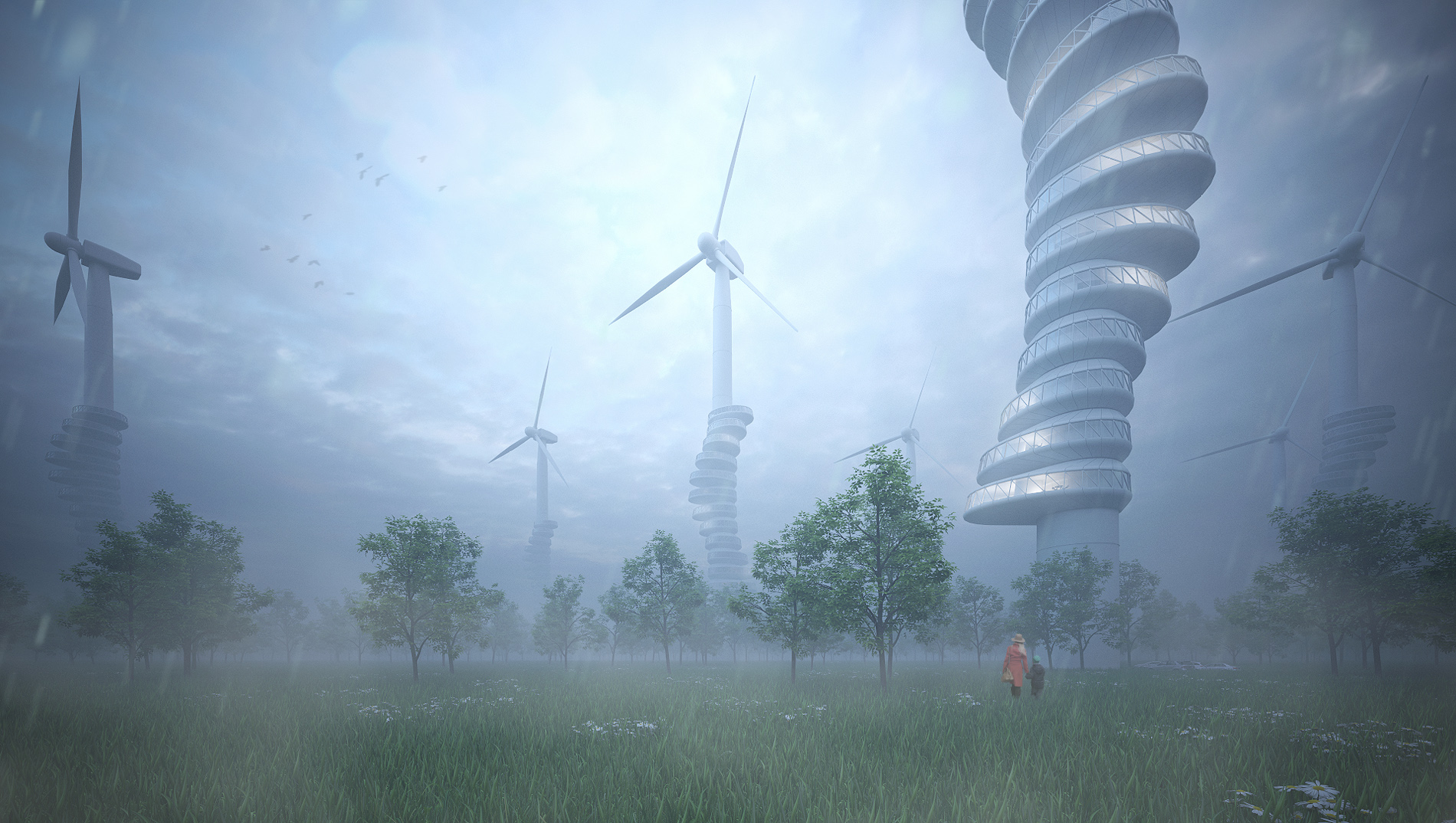 A &rsquo;&rsquo;Wind Pecker&rsquo;&rsquo; rises in vertical;moves in horizontal