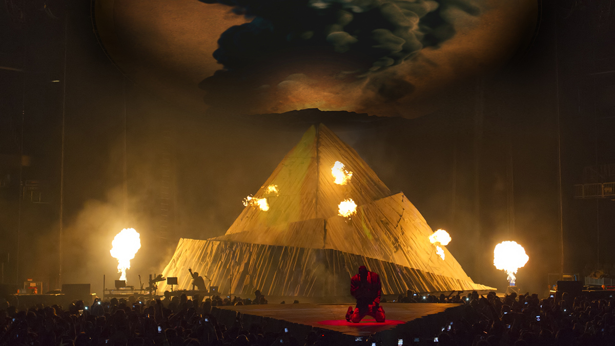 Oana Stanescu’s works in collaboration with Kanye West focus on Pop Culture