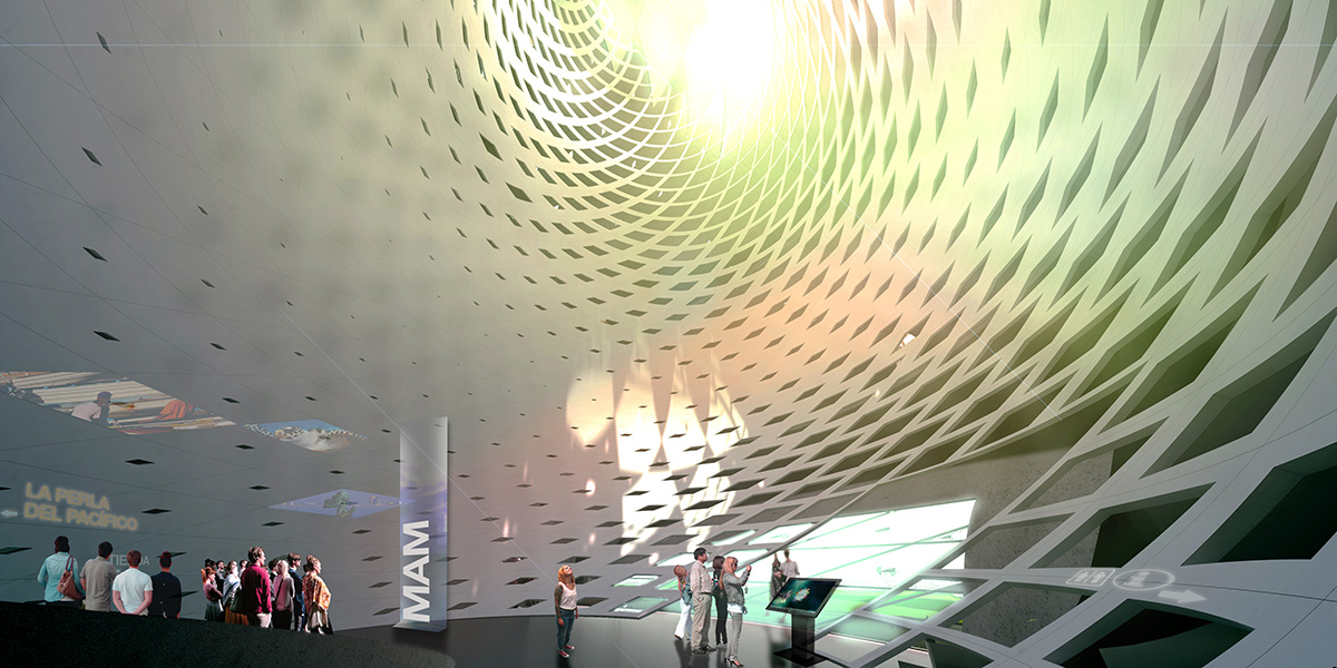 Fernando Romero/FR-EE presents plans for elliptical museum in Mazatlán, Mexico