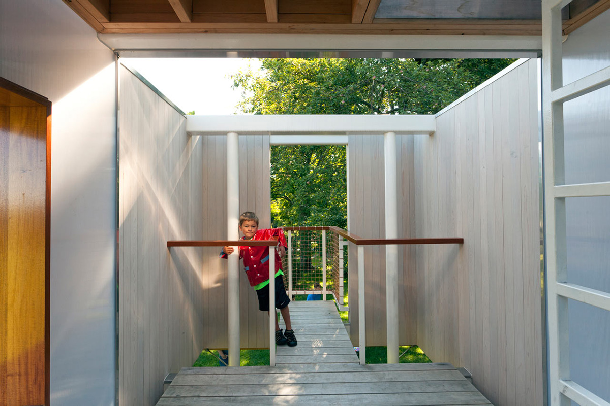 Sharon Davis Design designed a multipurpose &rsquo;&rsquo;playhouse&rsquo;&rsquo; for kids